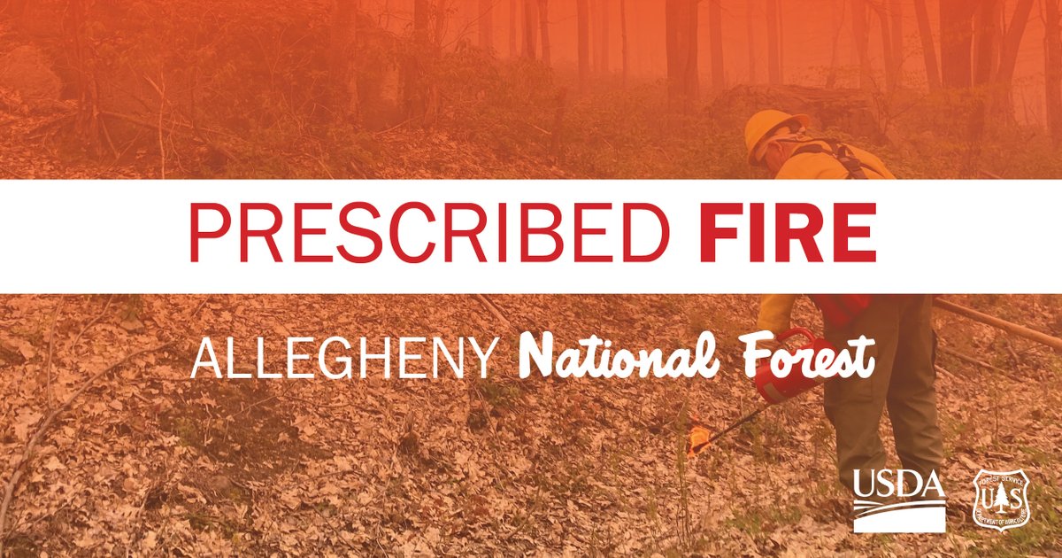 This afternoon we plan to ignite a prescribed fire at Meads Mill near Pleasant Township, PA. A column of smoke will be visible. Please use caution on area roadways as emergency vehicles and smoke may be present. Maps on Inciweb at inciweb.wildfire.gov/incident-infor…