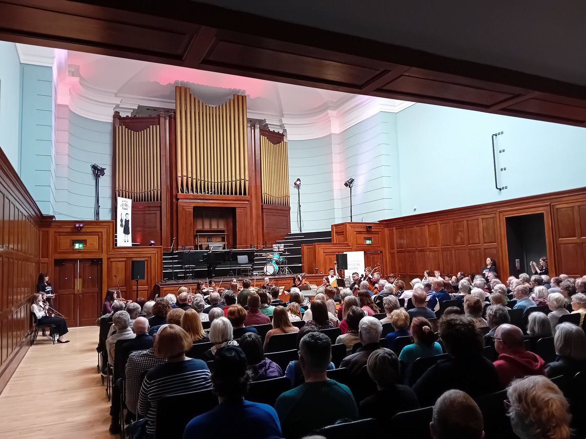 Another big moment for #BigNoiseTorry today, playing to a packed out Cowdray Hall in Aberdeen 🙌 Particular highlight in one of our young people taking on (and absolutely smashing) his first experience conducting the orchestra. Cool as a cucumber with it too 😎