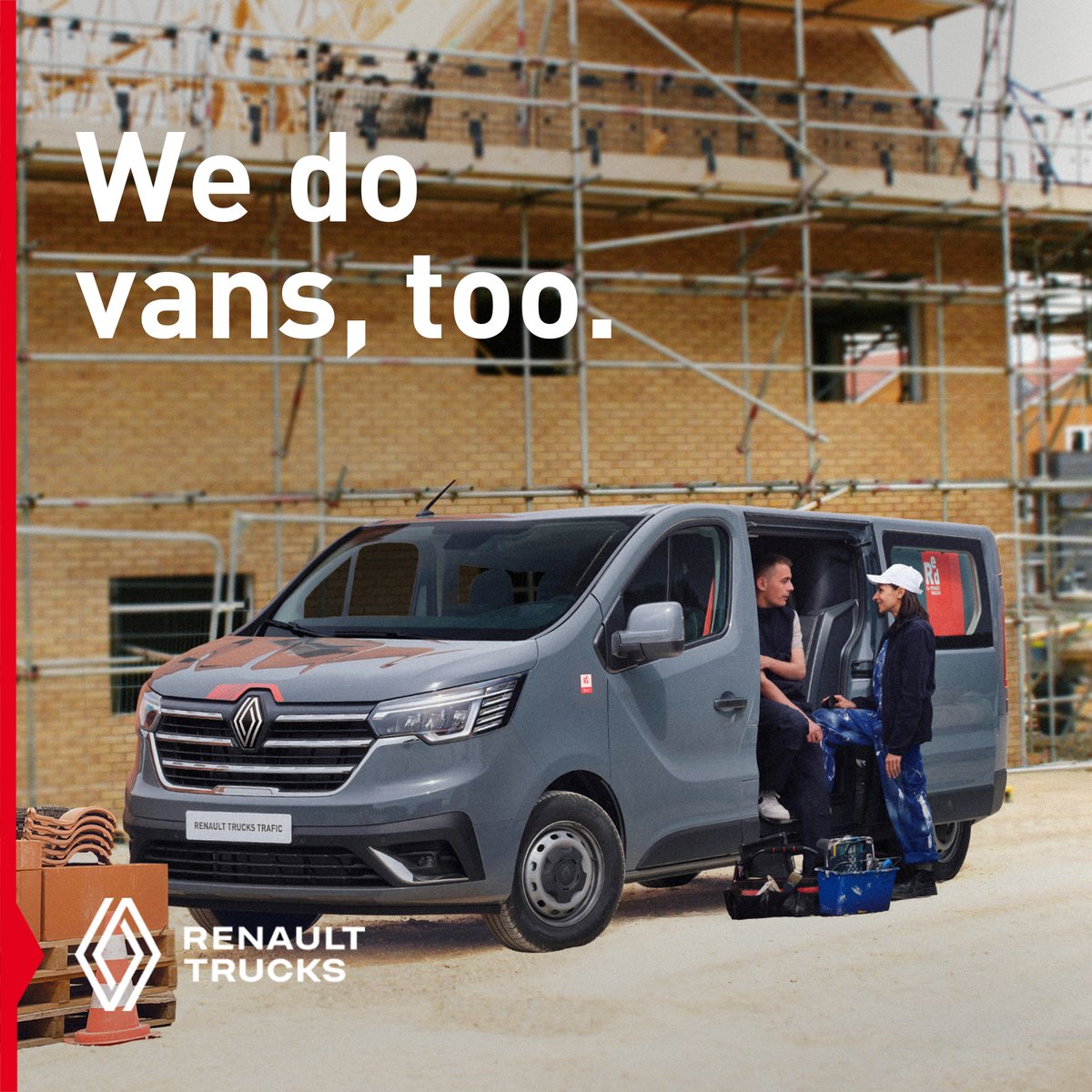 📢 Listen out for our Trafic van ad, “We do vans, too”, coming to the airwaves near you! Available in both diesel and electric models, our Trafic van is ready to graft as hard as you do. Book a test drive today 👉 bit.ly/3QrjGgt