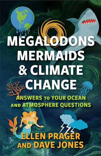 Woohoo! We've got a cover. Available October 2024. Get ready for fun, science and answers to your questions!!! @StormCenter410 @ColumbiaUP #scicomm #climatechange #megalodon #mermaid #hurricanes #deepsea #lightning #WeatherForecast