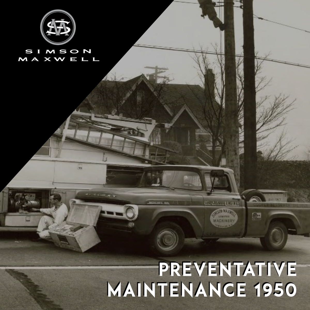 SimsonMaxwell's tweet image. ✨THROWBACK THURSDAY - Preventative maintenance

Did you know: Simson Maxwell helped pioneer the Preventative Maintenance business, which Mel Brown referred to as a “Milk Run”?

Website Link:
simson-maxwell.com/about-us/histo…

#SimsonMaxwellPower #simmaxengines $CEI