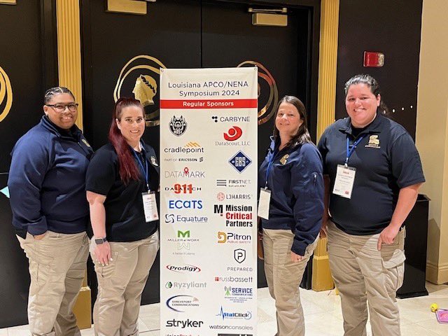 Several LSP Communications Unit personnel attended the 2024 APCO/NENA Symposium that was held April 29th - May 1st in Bossier City. The symposium offered daily educational sessions for communications professionals, law enforcement, fire, EMS, and other professionals…