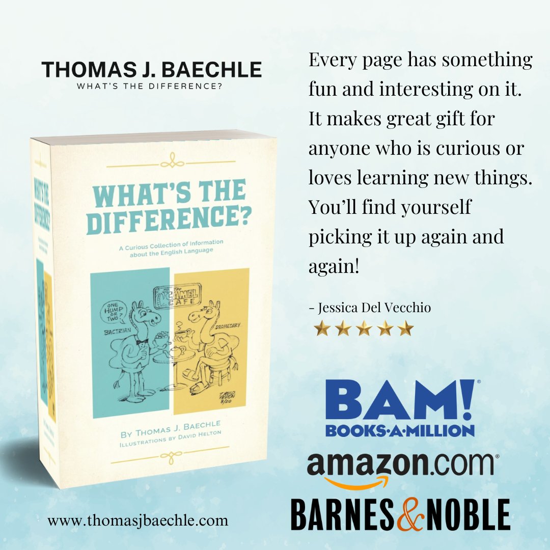 With something exciting on every page, this book is a delightful gift for those who love learning and exploring. Its irresistible charm will keep you coming back for more adventures!
.
#whatsthedifference #thomasbaechle #wordmeanings #englishlanguage #similarwords