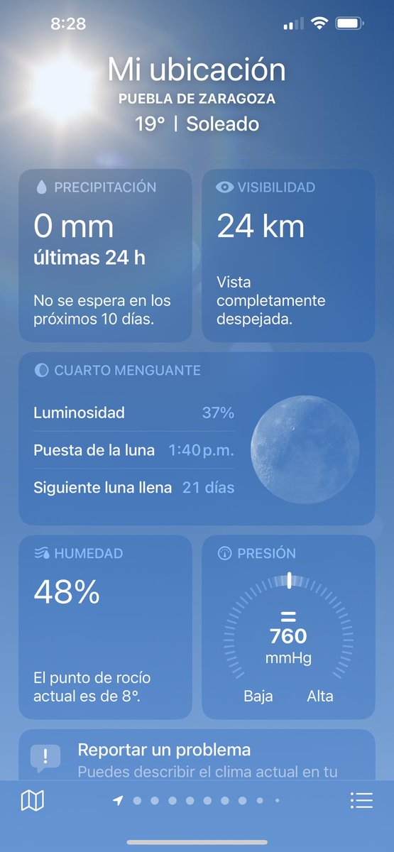 ¡¡¡Jueves, se acerca peligrosamente el fin de semana!!!

☀️Aquí está el pronóstico del clima para hoy en Puebla 

#Clima #PronosticoDelTiempo #WeatherAlert #WeatherUpdate #WeatherAdvisory