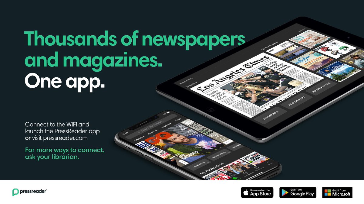 Tomorrow is #WorldPressFreedomDay - you can read UK and international newspapers via our FREE Pressreader resource. Find out more here; ow.ly/4Hu350RsmXc @swanseacouncil