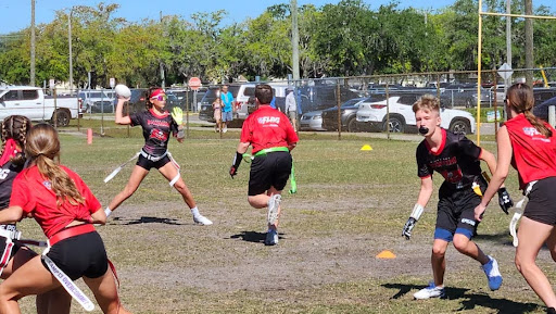 When it comes to flag football, students and parents are both helping to create new opportunities for players in this booming sport. Learn about what's happening in Pasco County, FL, with flag football in schools: bit.ly/4aVPKRO 📷: Jeffrey S. Solochek | Times