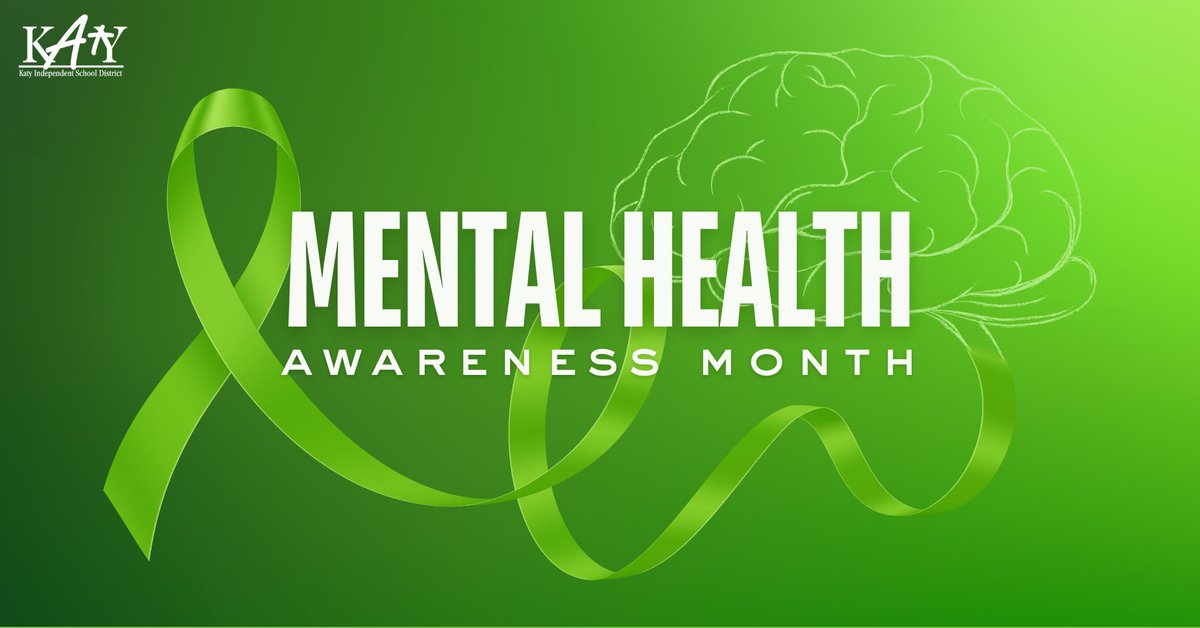 May is #MentalHealthAwarenessMonth! 💚
Katy ISD is committed to supporting #EveryChild in every way to provide them the best education possible. Join us as we prioritize mental wellness and work towards creating a community where everyone feels valued, heard, and supported.