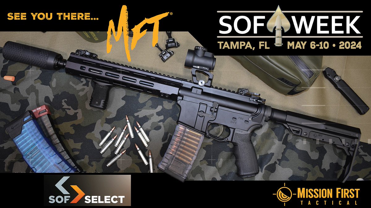 SOF Week is next week! Who are we going to see there?
@Trijicon @Scalarworks