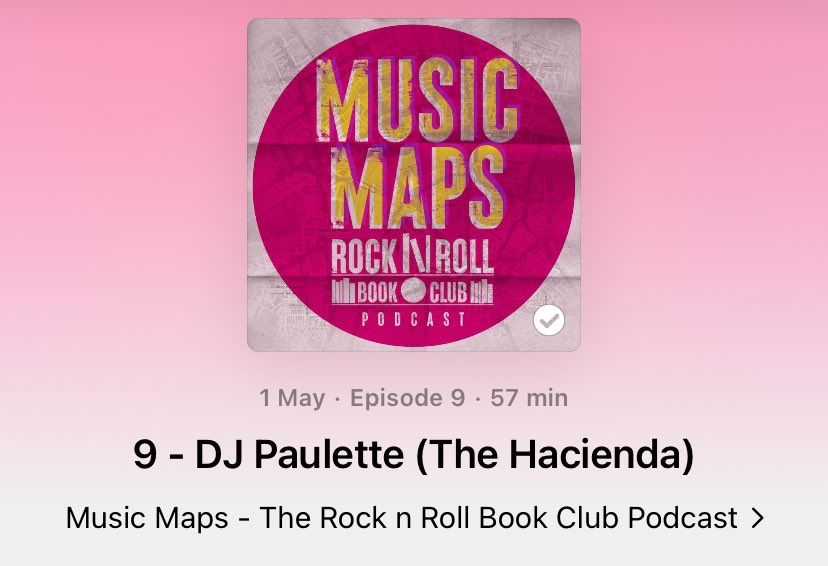 this weeks podcast @e17RnR_books @simonmusicmaps is with the one and only @DJPAULETTE a fantastic chat including some of manchesters iconic clubs like Pips really should have been a two parter so you’ll have to buy the book if you want more, a quality podcast 👌