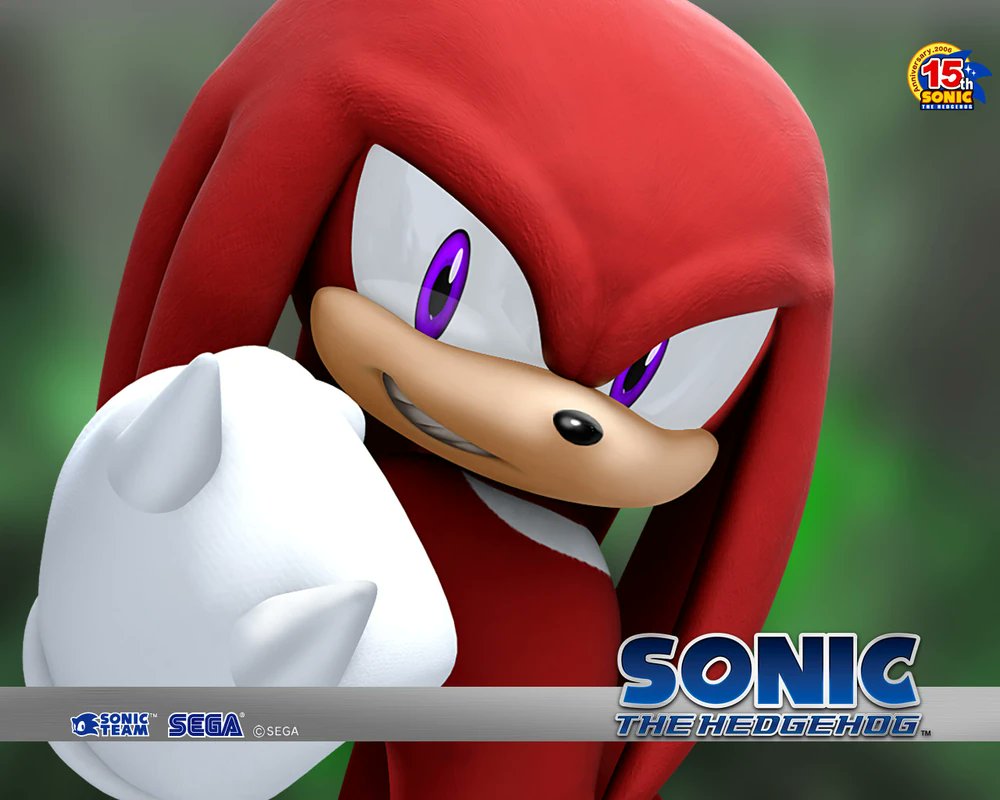 Cual es tu personaje favorito en Sonic The Hedgehog (2006)