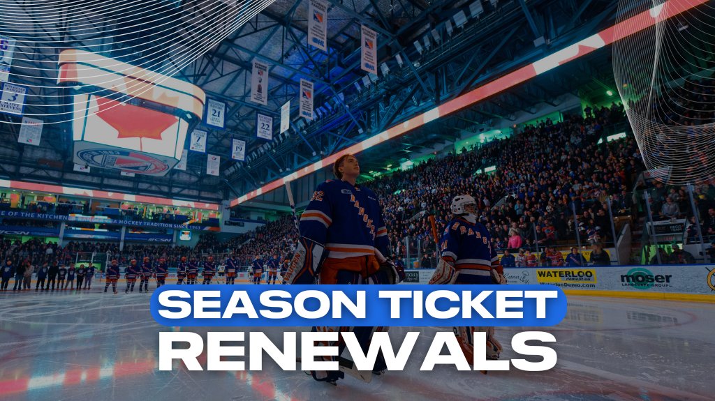 Attention #OHLRangers Season Ticket Members 🚨 Your Ticket Renewal Deadline is TOMORROW (May 3rd, 2024). Once this date has passed we will be switching to new member sales at which point your seats are no longer guaranteed and will be released for sale. #Kitchener | #NewWave