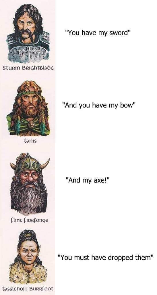 Ah, Dragonlance 😌