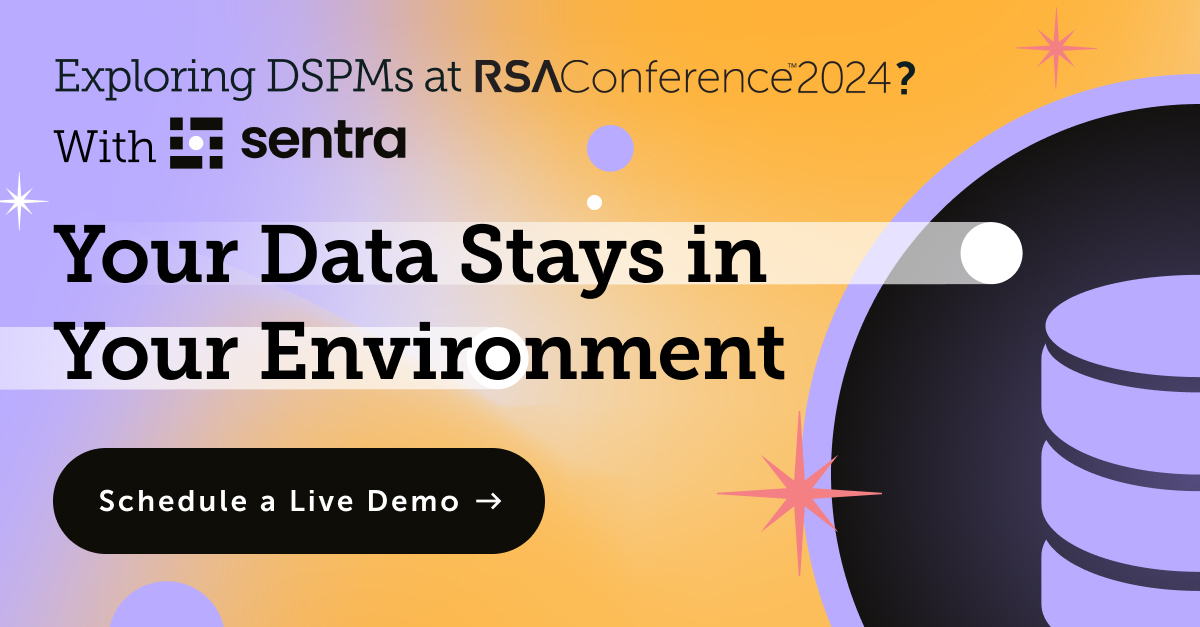 Exploring DSPMs at RSA? With @Sentra_Security's DSPM: 🔸Your data stays in your environment 🔸Get 150+ out-of-the-box and custom classifiers 🔸There's no need to configure connections manually 🔸Continuous activity log monitoring & suspicious activities alert Schedule a live…