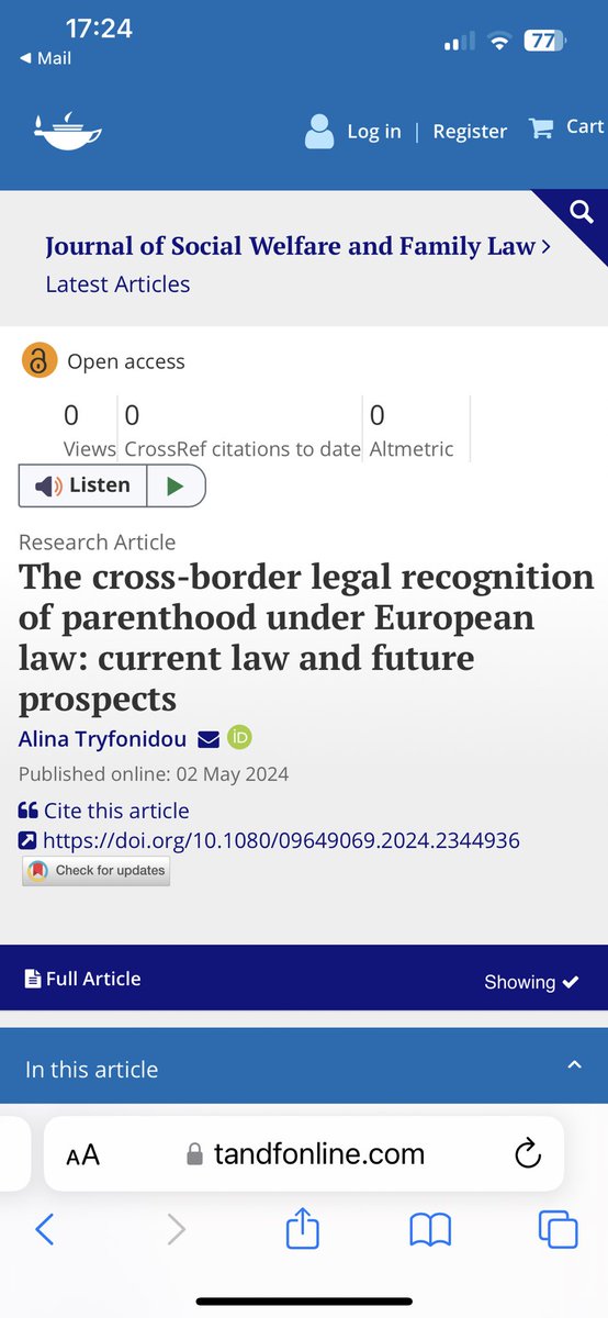 New (open access) article out! Thank you to @AliceMargaria and Dafni Lima for inviting me to contribute to this excellent Special Issue! tandfonline.com/doi/full/10.10…