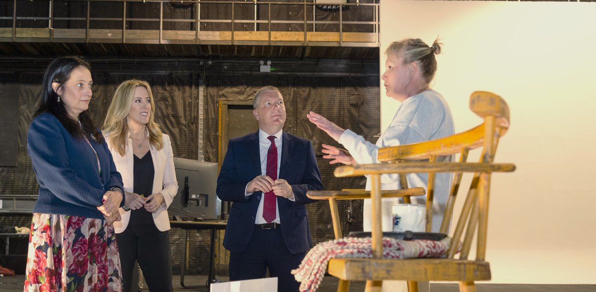 During a production visit to Ardmore Studios yesterday, Minister Michael McGrath and Minister Catherine Martin highlighted recent improvements to the film and television tax incentive Section 481. #forthestorymakers @IRLDeptFinance @DeptCultureIRL 🔗 screenireland.ie/news/minister-…