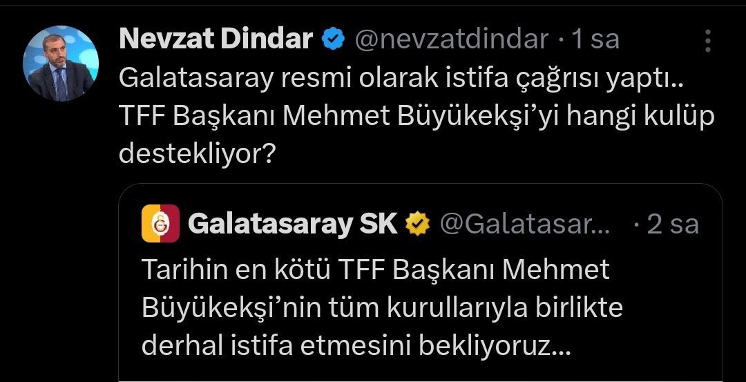 Nevzat nerdesin müdür, sesin çıkmıyor? @nevzatdindar