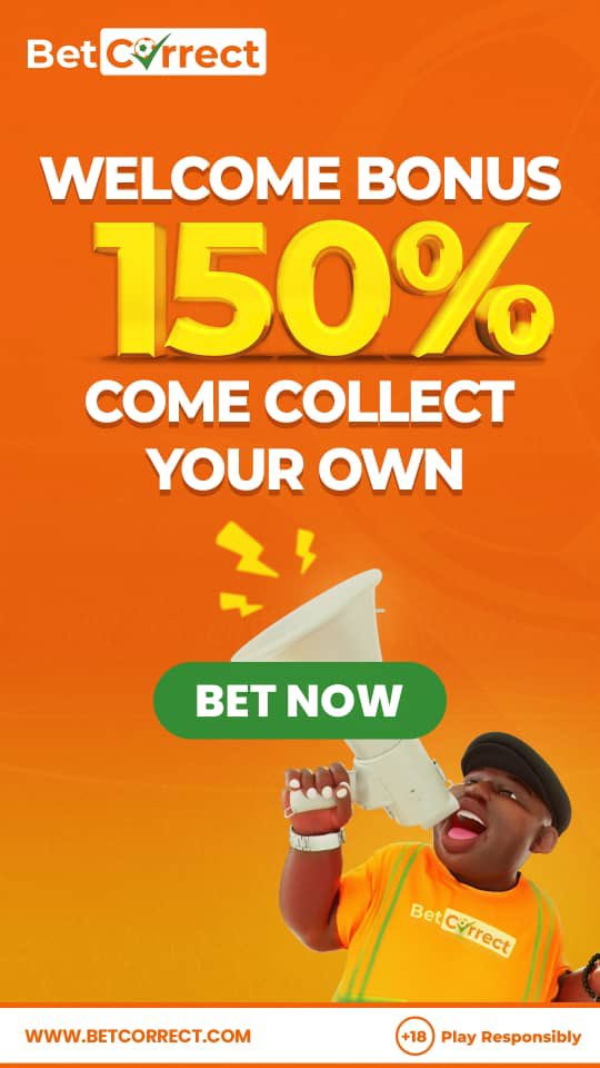 🚨BETCORRECT GIVEAWAY 🚨🚨🔥🔥🔥 FOR 100 NEW USERS Let’s fund 100 New accounts on BETCORRECT(no multiple acct) 👉Register : bit.ly/Psalmmychizzy_ AND DROP SCREENSHOTS WITH DATE OF REGSTRATION NO PROMO CODES Like and RT❤️