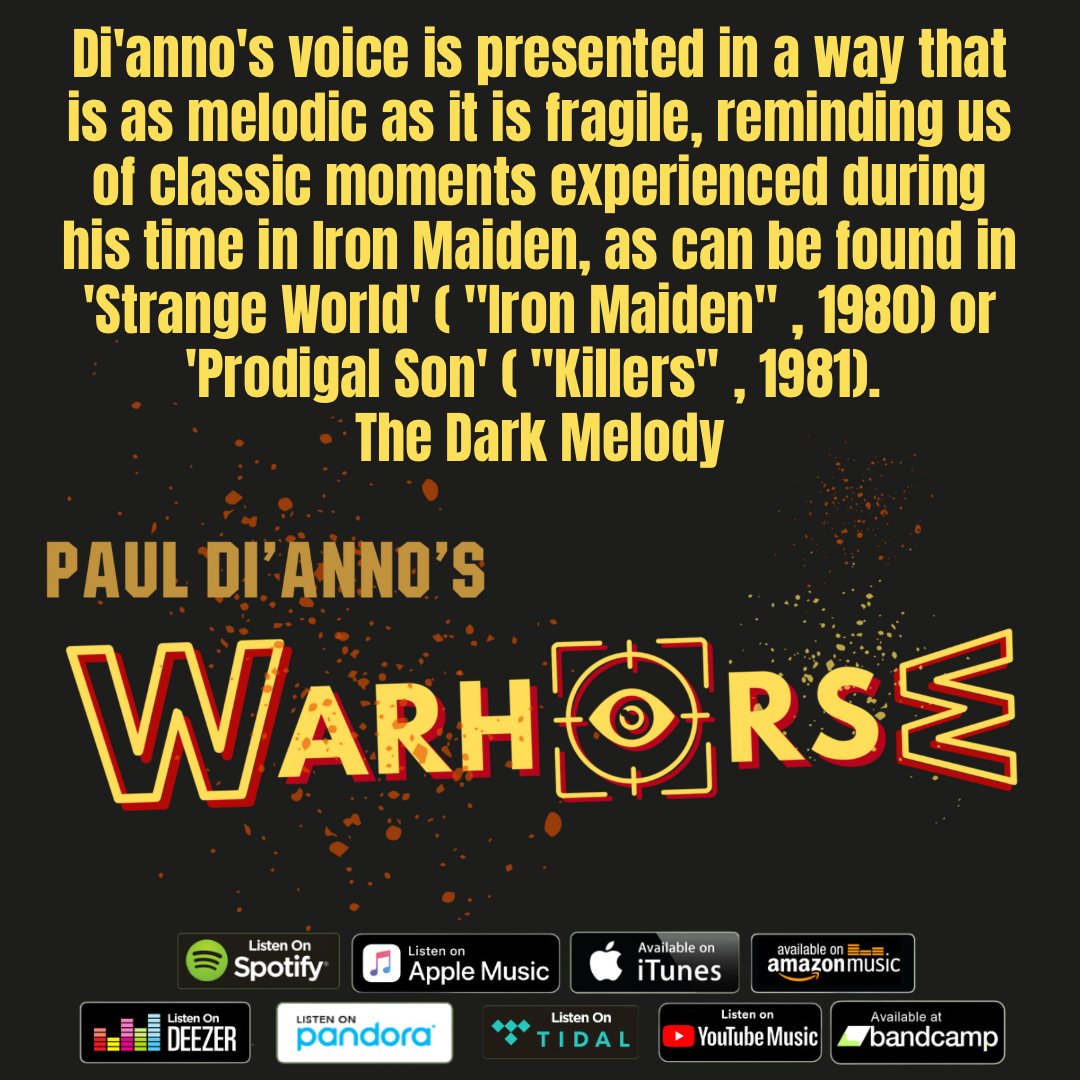 Paul Di’Anno’s Warhorse 3 Song EP “Stop The War” Out Now on All Digital Platforms. Listen at smarturl.it/WarhorseEP #pauldianno #warhorse #ironmaiden #heavymetal #nwobhm #bravewordsrecords #rocklegends