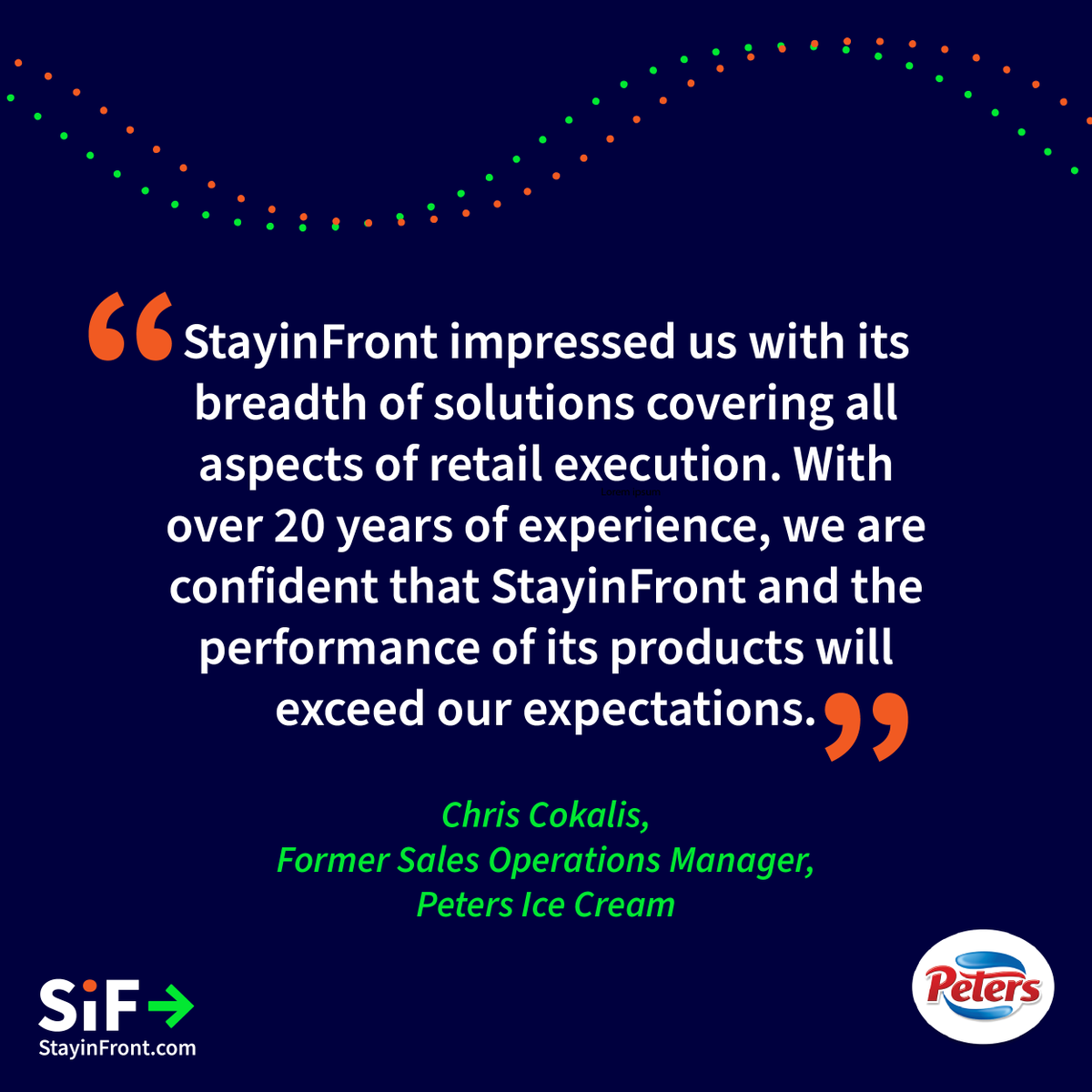 We have a range of solutions that will help you and your field team drive measurable growth! Contact our sales team today at sales@stayinfront.com to find out how we can help.

#DrivingGrowth #RetailOptimization #RetailExecution #CustomerExcellence