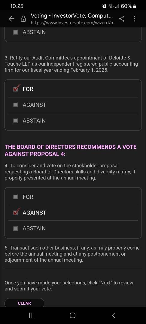 Voted No on 4 💜

#DRS #Gamestop