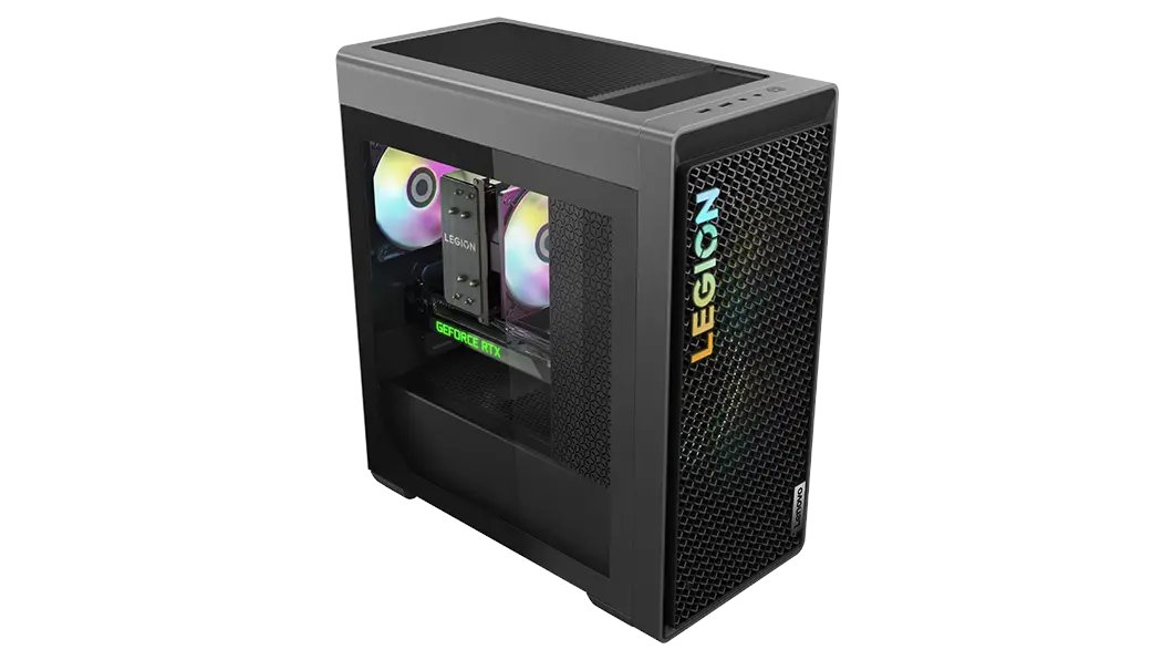 IGNDeals's tweet photo. Use the coupon code GAMEON to get this 4070Ti Super-equipped Lenovo gaming PC for $1484.99 instead of $2299.99. 32GB of RAM, Ryzen 7 7700 processor, this thing is legit. https://t.co/zRQADMLlWJ https://t.co/6Jm7QcHfhs