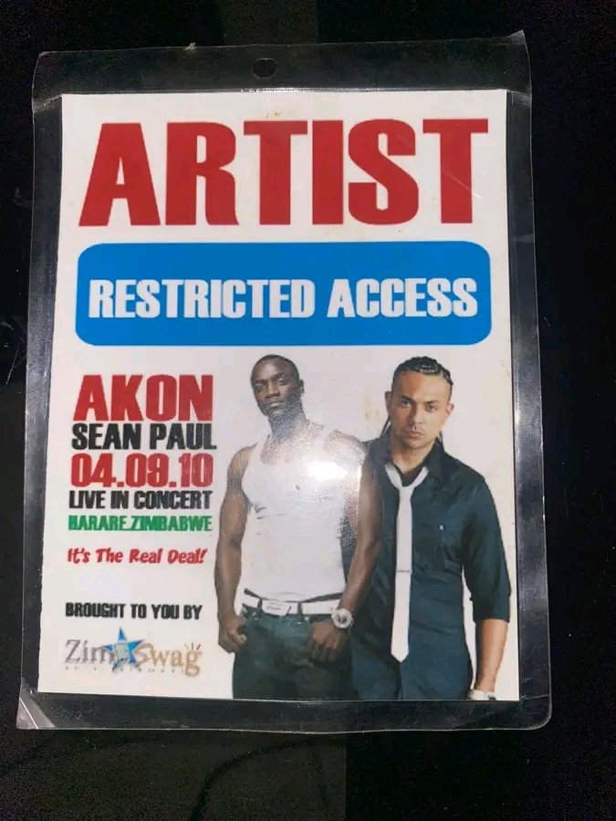 #dandarostreets Throwback to when Akon and Sean Paul visited Zimbabwe. Makaendawo here imi...?!🤔💯✔️