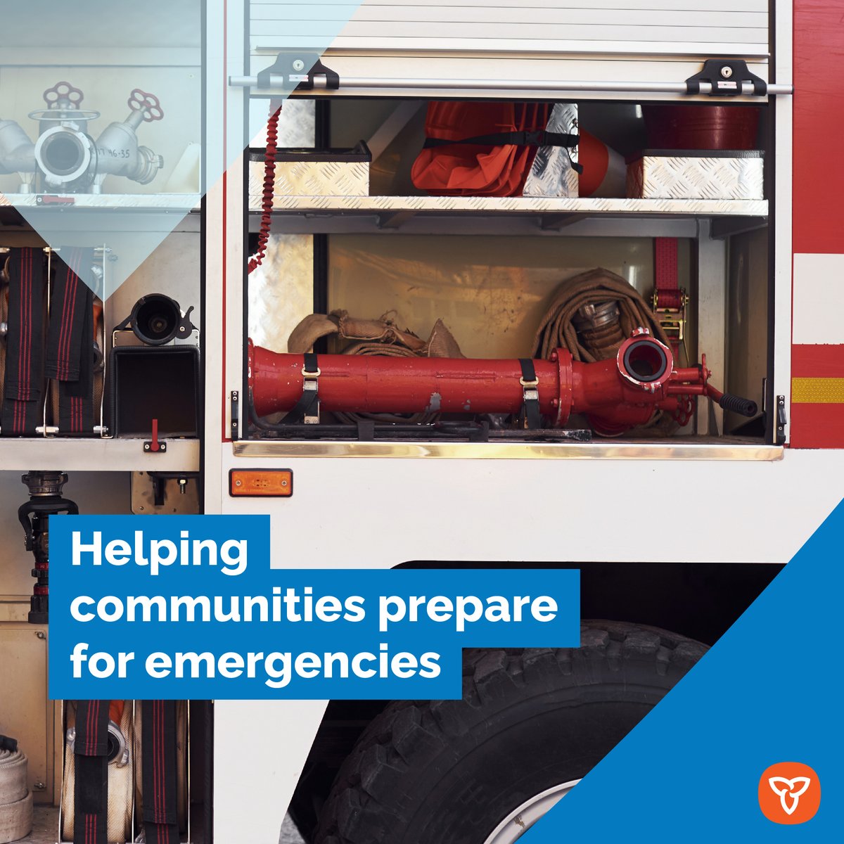 From thermal imaging drones to firefighting equipment, the Community Emergency Preparedness Grant is helping communities and organizations purchase critical supplies and equipment to help them prepare and respond to emergencies. Learn more: ontario.ca/EmergencyGrant