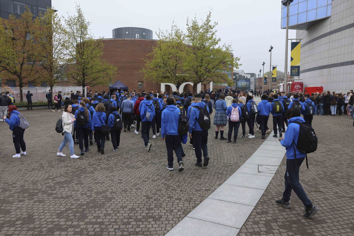 That’s a wrap on this year’s TY Open Day 🤩
Thank you to all the schools that joined us on campus, if you want more information on all our fantastic courses head over to dcu.ie/cao ✨

#WeAreDCU #DCU