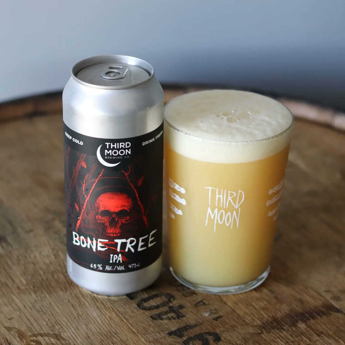 Final release this week is a fresh batch of Bone Tree! Our flagship 6.5% IPA is hopped exclusively with our hand-selected Citra for a huge blast of smooth citrus.