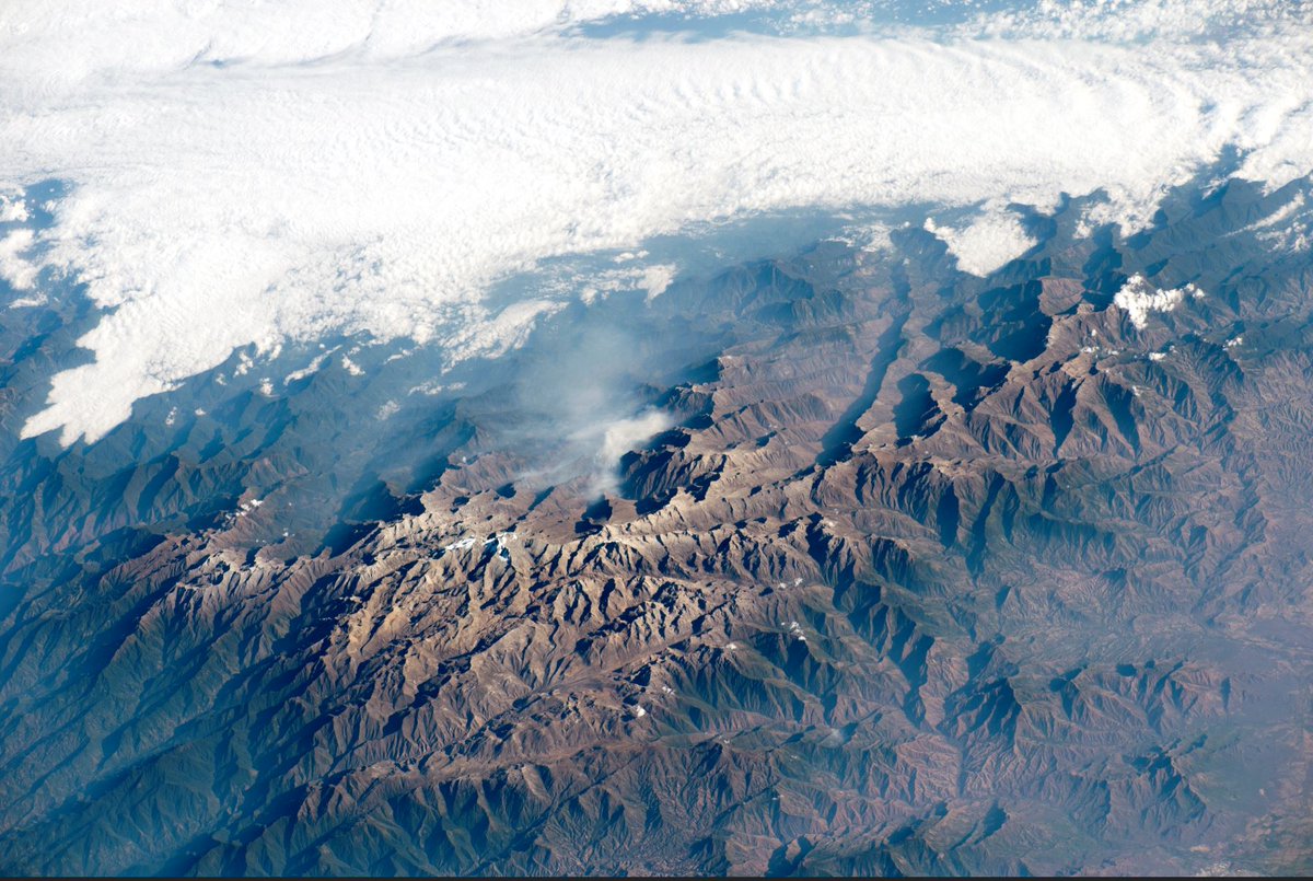 Breathtaking: Sierra Nevada de ​Santa Marta, northern Colombia as seen from space 

(Credit: NASA)