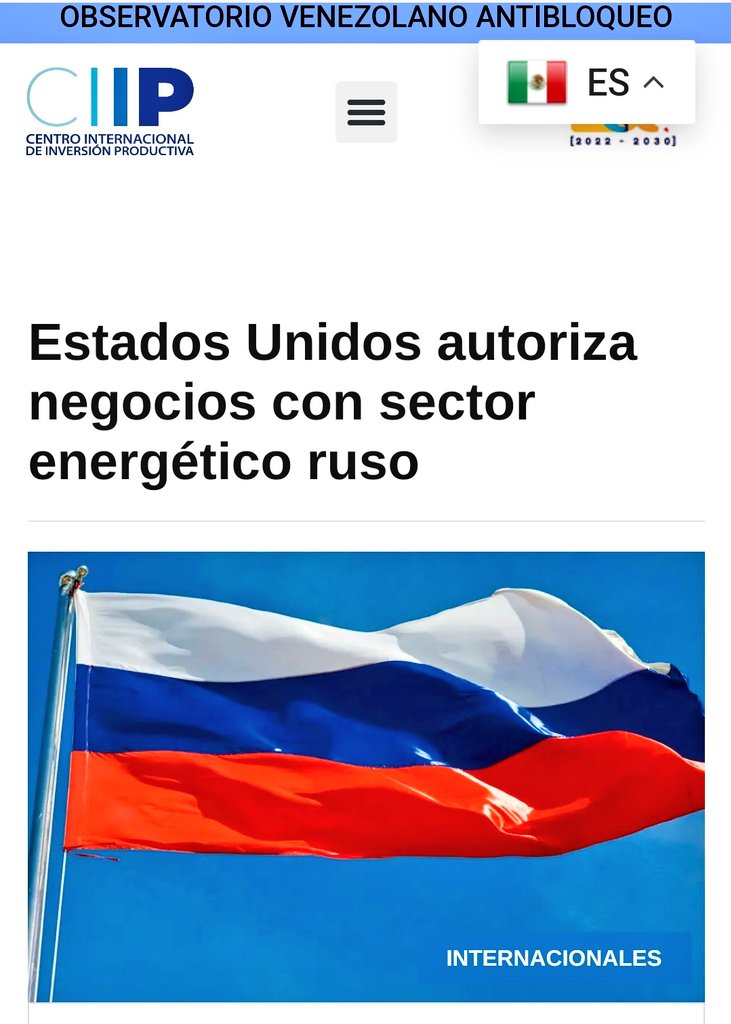 Cuando el imperio gringo de cristal se este quebrando no dirán nada, pero habrán señales. No pueden con Putin ¡Viva Rusia! 🇷🇺 observatorio.gob.ve/estados-unidos…