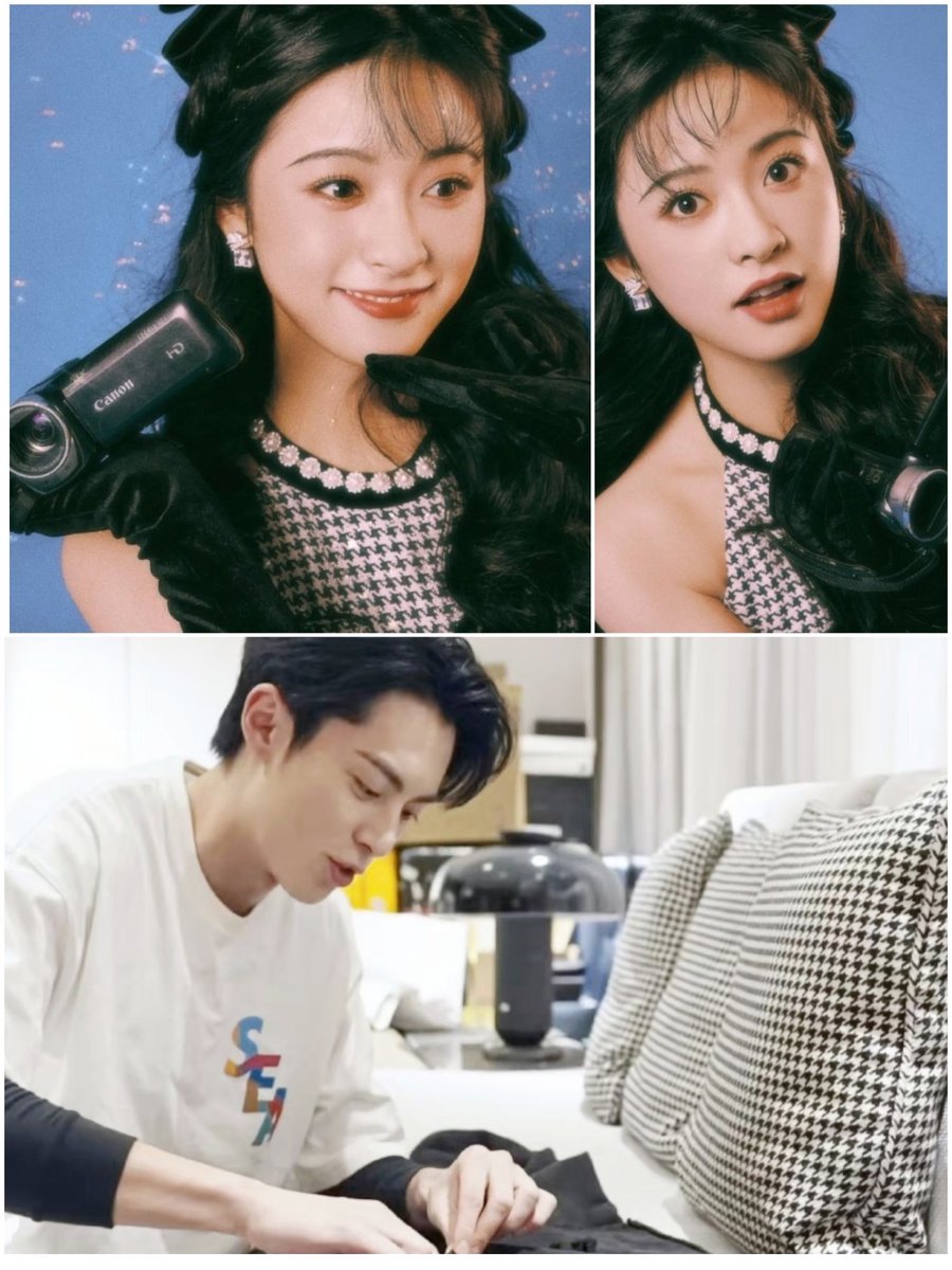 💛💜🤍🖤
Just like our favourite patterns!😉
#Houndstooth #Dogstooth 😄
#YueDi #DiYue
#DiYueVibe 
#DiYueCoincidence 
#ShenYue #WangHedi
#王鹤棣_Dylan #沈月
#DylanWang #CaiSi 
#DiYueForever ♾️