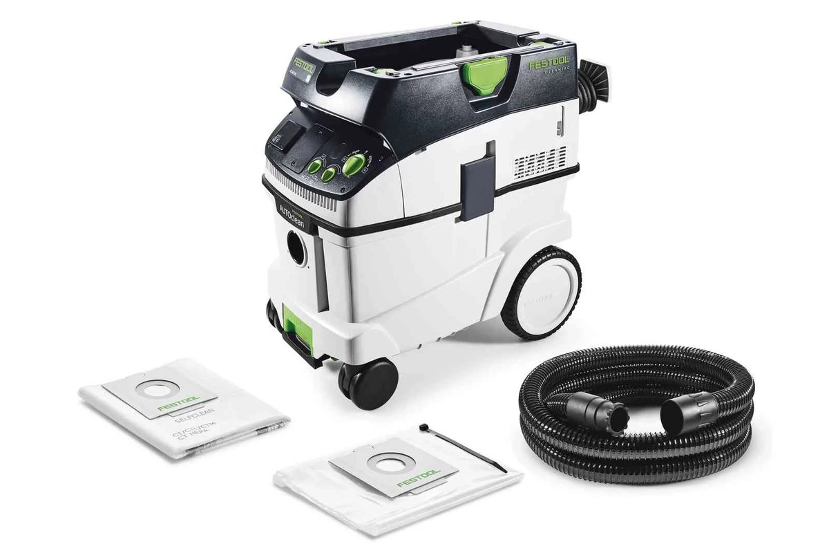 I have a confession. I'm a Festool addict. (google it) Someone talk me out of buying a 900.00, cordless, hepa shop vacuum..er...sorry 'dust extractor'