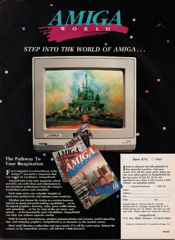 AMIGA WORLD

STEP INTO THE WORLD OF AMIGA ...

[D-27] AMIGA Day 2024: May 31, 2024 

#commodore #CBM #AMIGA #retrocomputer #retrogaming #AmigaWorld #videogames #80s #90s #Geek #AmigaDay2024 #AmigaDay