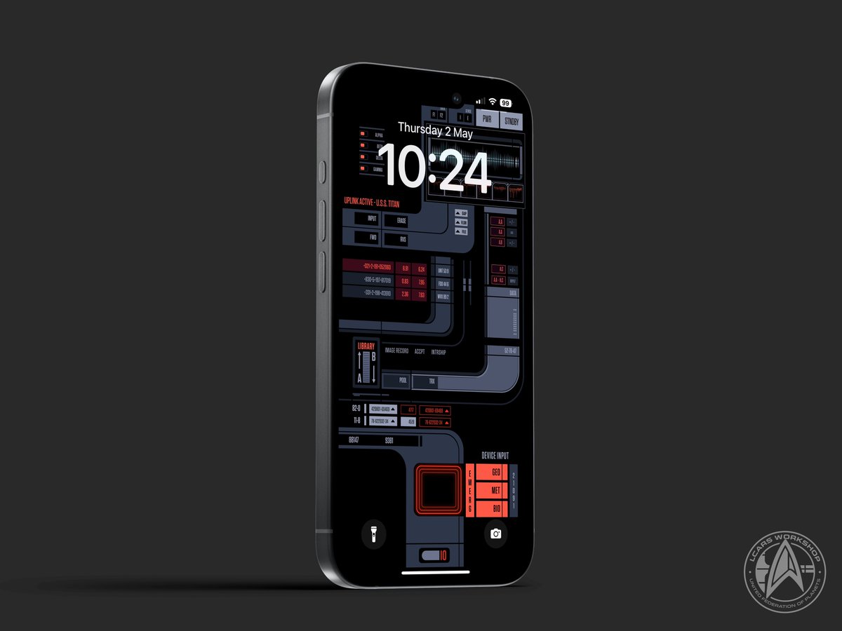 New Wallpaper 

Happy Disco Day! This weeks is a new tricorder wallpaper. This is what I think signals analysis screen would look like on a Picard era tricorder. 

Download here: lcarsworkshop.com 

#StarTrek #StarTrekPicard #StarTrekLegacy