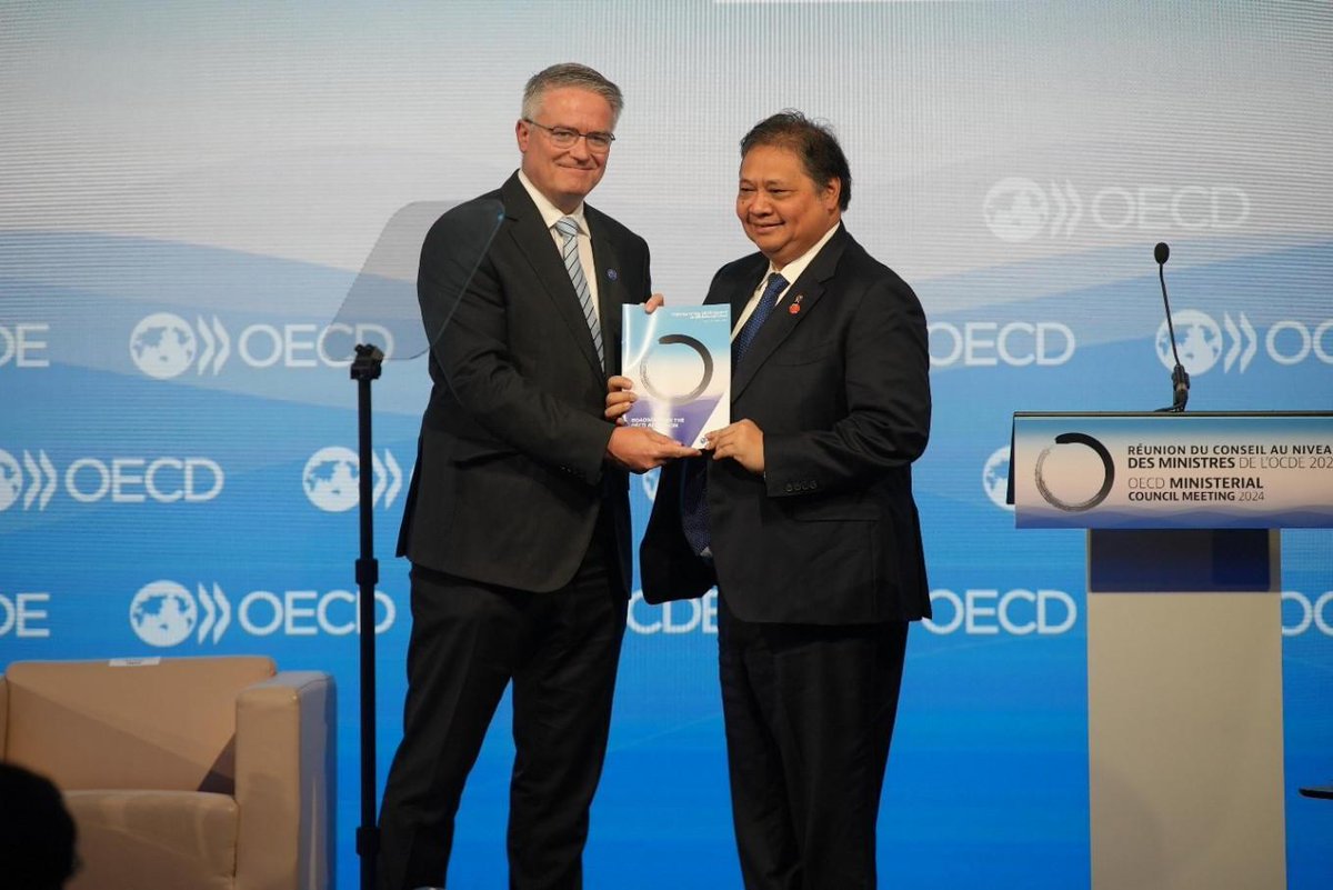 Indonesia reaffirms commitment to active role in world order with OECD accession road map - Economy - The Jakarta Post #jakpost bit.ly/4dkU1jc