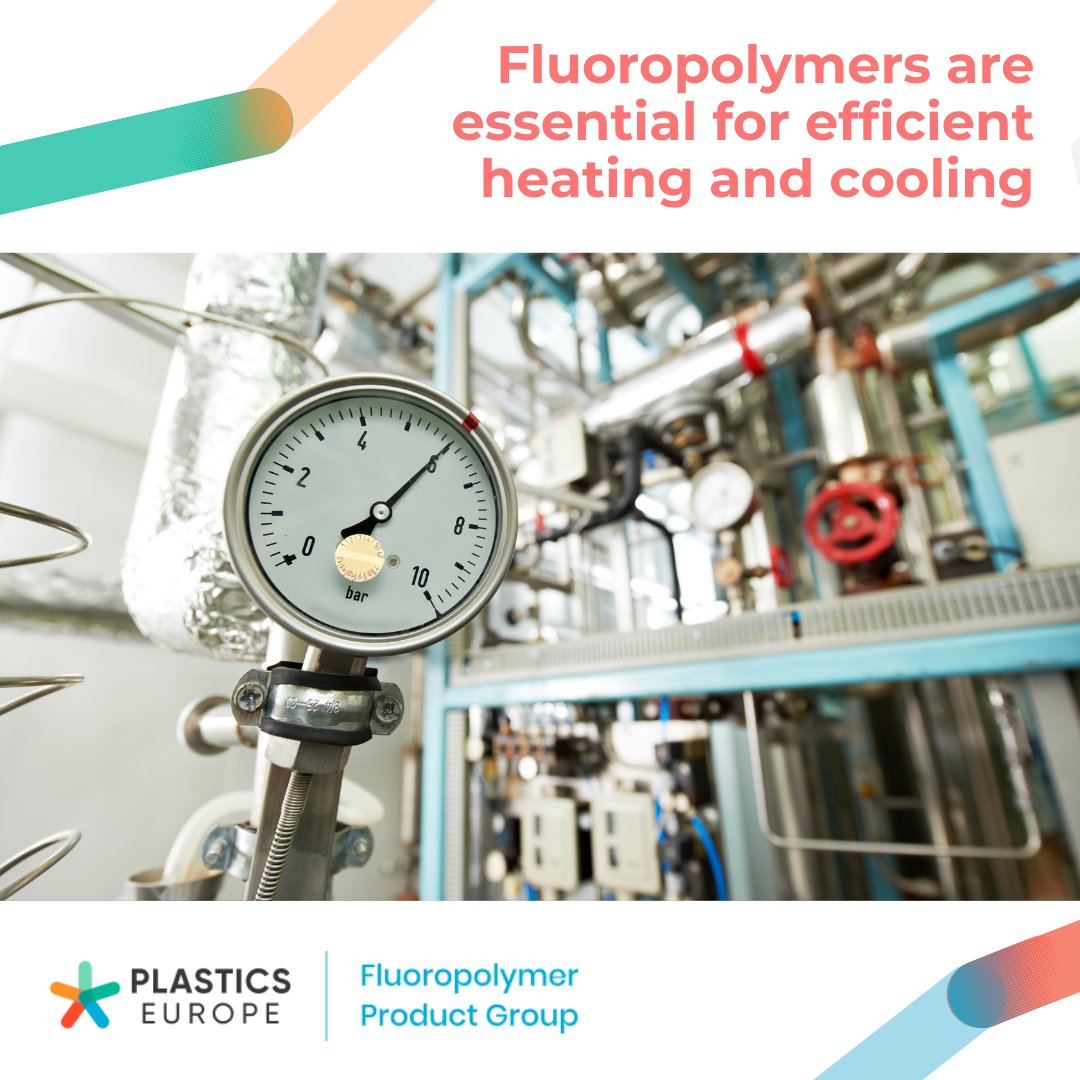 Did you know there is no current alternative for heating and cooling sealants? 🔥🧊

#Fluoropolymers offer extremely unique properties that support the efficient performance of refrigeration, air conditioning and heat pump equipment in a more sustainable way. 💪🪴

#RACHP