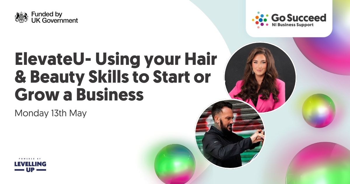 Have you started, or considering, starting a business in the hair/beauty sector. We have an event for you! This event is entitled ‘Elevate U’ It will be held Monday 13th May 9.45am - 12.45pm. glistrr.com/events/e/eleva…