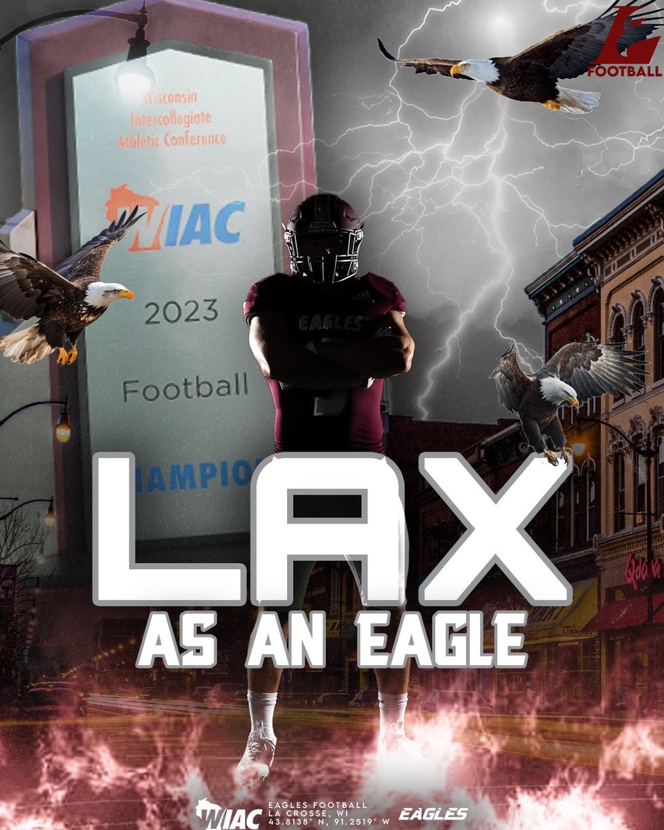 Where Eagles fly… 🦅🏈 #TheExperience #d3fb #uwlax