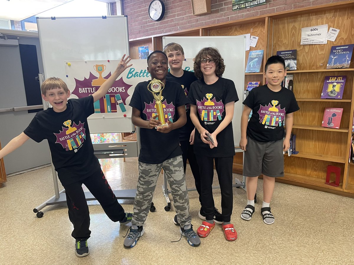Mrs. Kendzierski (@squiresread) on Twitter photo Our Battle of the Books teams both did phenomenal yesterday against Loch Raven with one point separating first and second places. Congratulations Team Pineapple! <a href="/bcplinfo/">Baltimore County Public Library</a> <a href="/ParkvilleMS/">Parkville Middle</a> #bcpslms <a href="/BCPSLMP/">BCPS LMP</a> Our Battle of the Books teams both did phenomenal yesterday against Loch Raven with one point separating first and second places. Congratulations Team Pineapple! <a href="/bcplinfo/">Baltimore County Public Library</a> <a href="/ParkvilleMS/">Parkville Middle</a> #bcpslms <a href="/BCPSLMP/">BCPS LMP</a>