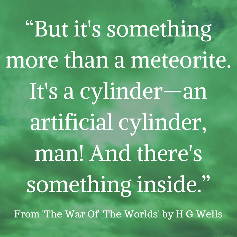 Chapter 2 The War Of The Worlds “Good heavens!” said Ogilvy. “There's a man in it - men in it! Half roasted to death! Trying to escape!” 

#HGWells #aliens