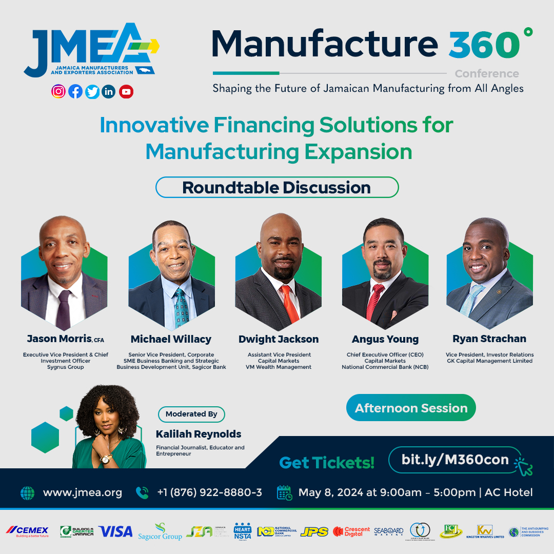 Let’s talk money at the Manufacture 360° Conference next week! Our panel of experts will explore innovative financing solutions tailored to meet the unique needs of manufacturing businesses looking to expand their operations. Request your tickets now at bit.ly/M360con