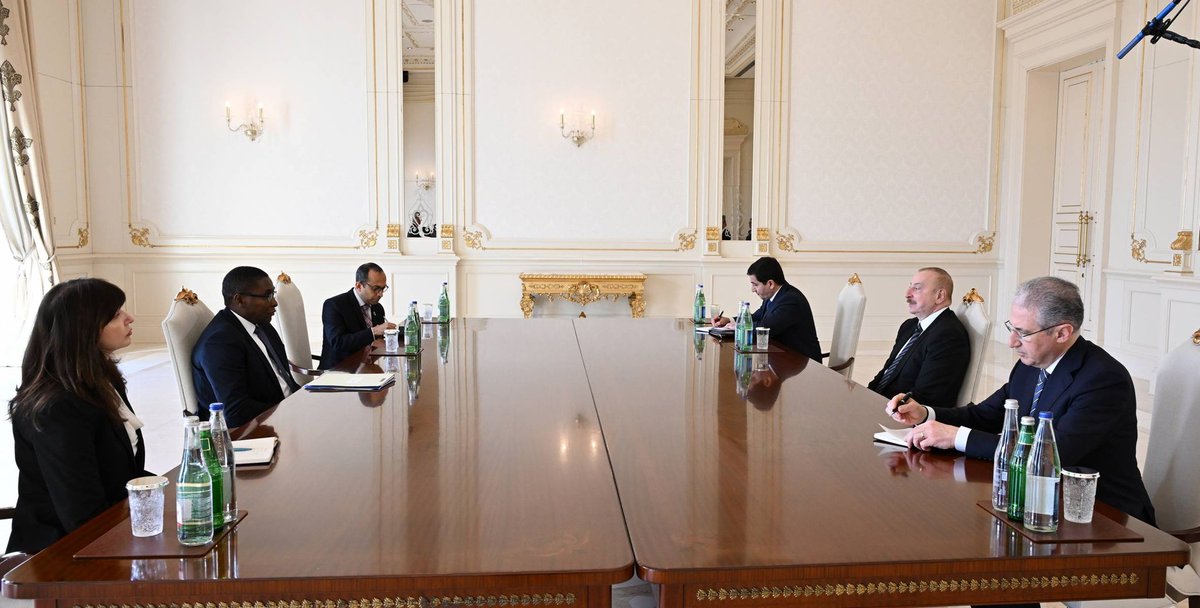 President of Azerbaijan H.E. Ilham Aliyev received Selwin Charles Hart, Special Adviser to the UN Secretary-General on Climate Action and Just Transition. The Special Adviser mentioned that the UN Secretary-General intends to participate in COP29, which will be held in Azerbaijan