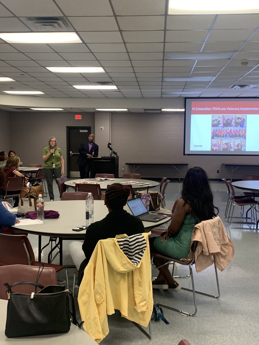 We are celebrating at our last <a href="/aldinesped/">Aldine ISD SPED</a> itinerant meeting of the year - so many accomplishments to share for the 23-24 school year! #MyAldine