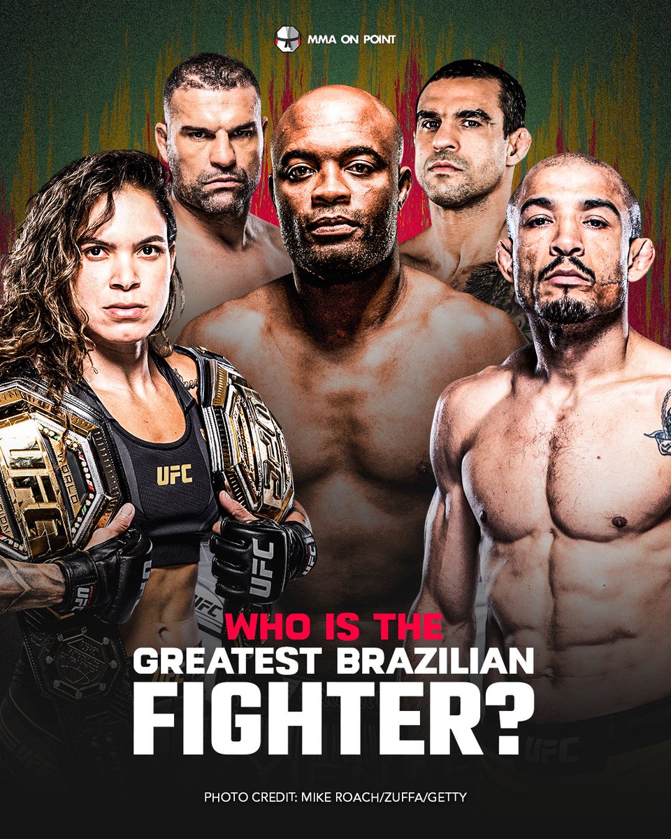 Who is the greatest Brazilian MMA fighter of all time?