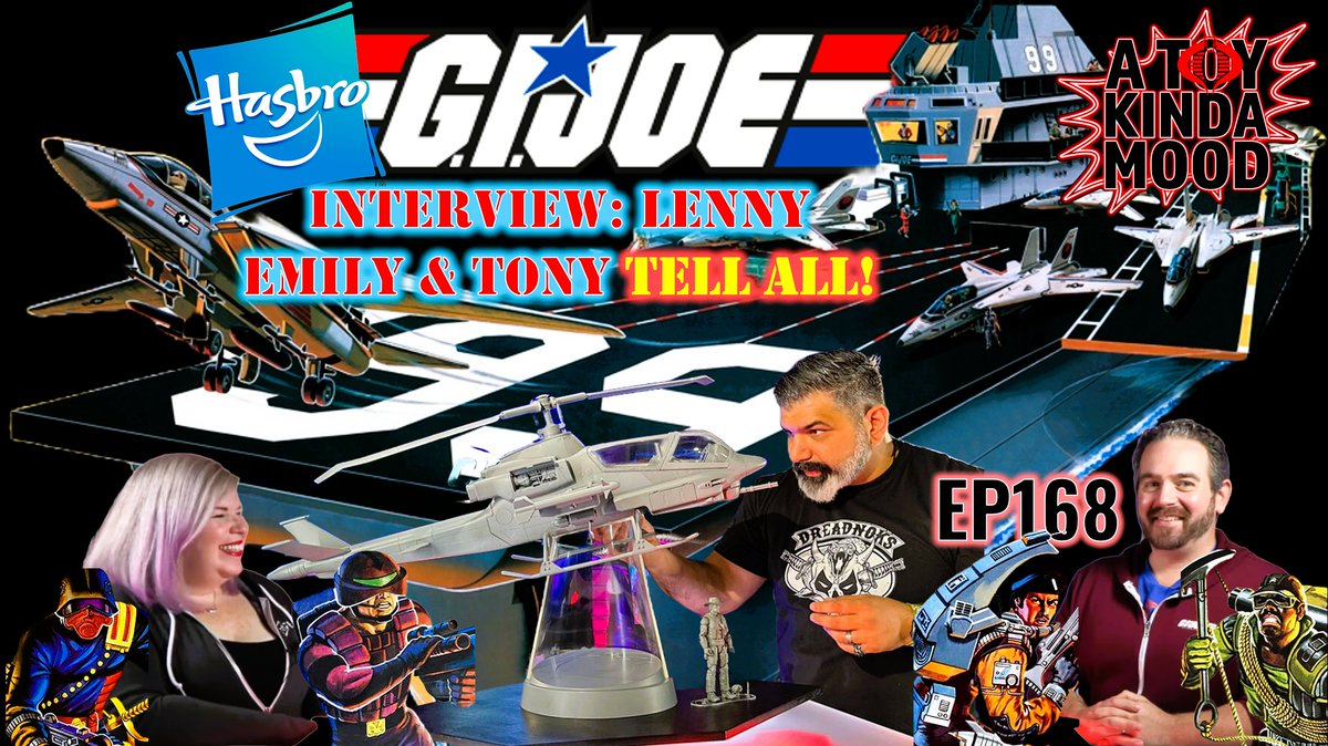 Watch our discussion with the Hasbro G.I. Joe Brand Team RIGHT HERE! >>> youtu.be/Fbx6kVQGGj0?si…

Thx @EmilyLikesToys 🙏 & @3DJoes for all the amazing images 🫡 #gijoe #GIJoeNation #gijoeclassified #gijoecommunity