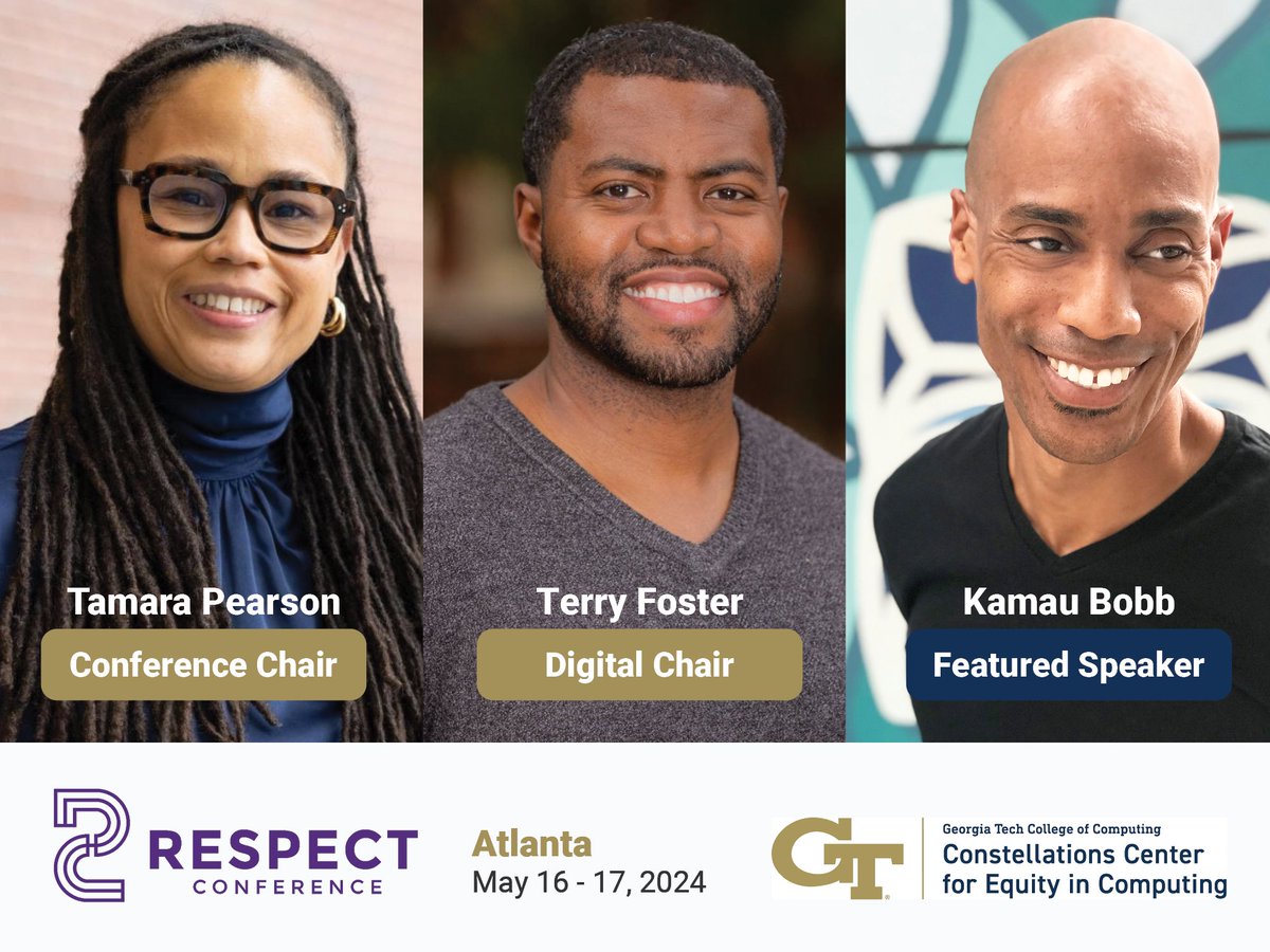 Thrilled to be part of the @BPCRespect conference! In addition to chairing the conference in a couple of different capacities, Constellations' team will also present research on AP CSP pedagogy, curriculum, and policy. Stay tuned for updates. 🚀