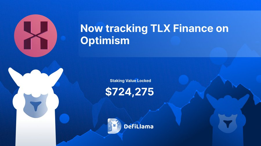 ♎ @DefiLlama is now monitoring @TLX_FI on @Optimism

♎ #TLX is a permissionless, non-custodial leveraged token platform built on #Optimism

🔽 VISIT
tlx.fi
#Definews