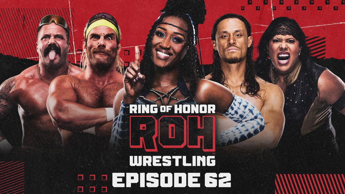 DON’T MISS a new episode of #ROH TV on #HonorClub TONIGHT at 7pm ET/6pm CT 📺 Watch exclusively on #HonorClub WatchROH.com