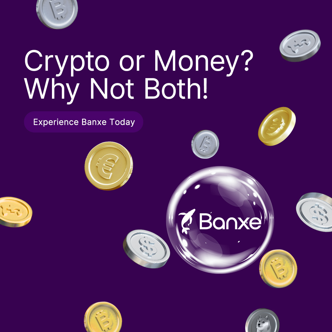 Buy, sell, and exchange effortlessly. Manage fiat funds seamlessly. Experience freedom and convenience in one platform. 

Upgrade your banking at banxe.com 

#BanxeInnovation #BanxeDigitalBanking